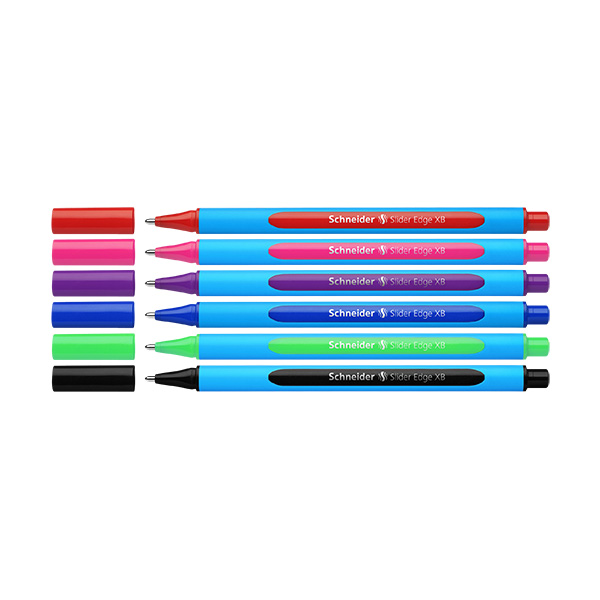 152276_513171_Slider-Edge-6er-Kartonetui_1 Slider Edge Tükenmez Kalem | 6 Adet/Paket - Görsel 1