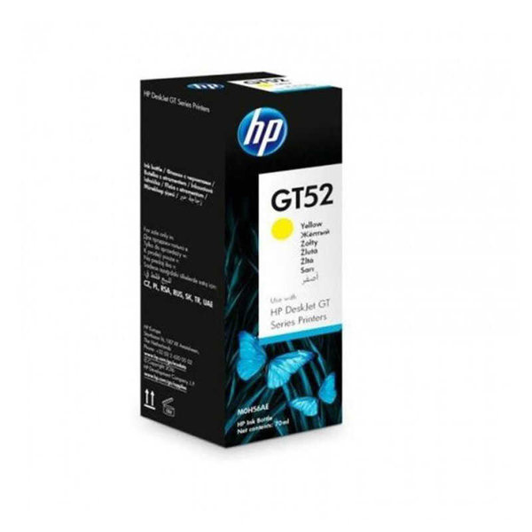 hp-kartus-m0h56ae-gt52-sari-116217-10-K-2454.jpg HP M0H56AE (GT52) Şişe Mürekkep Kartuş 8.000 Sayfa - Sarı - Görsel 1